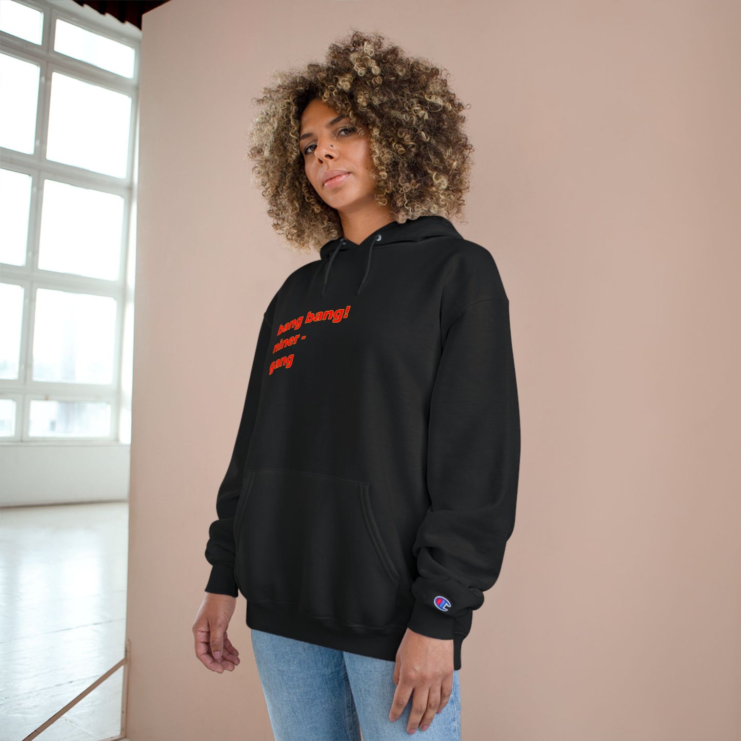 Champion Hoodie - Bang Bang Design