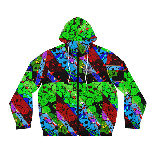 emoji-dose full-zip hoodie – Minimalist Streetwear