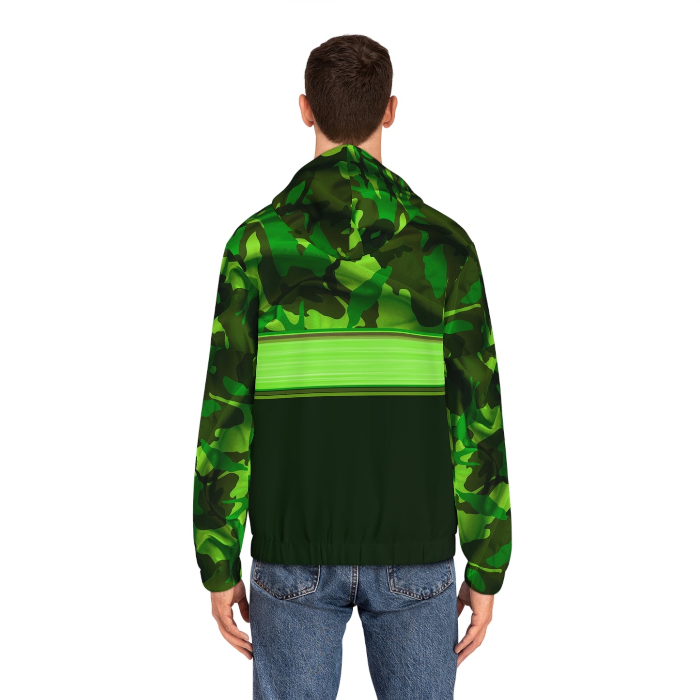Full-Zip Hoodie bright camo