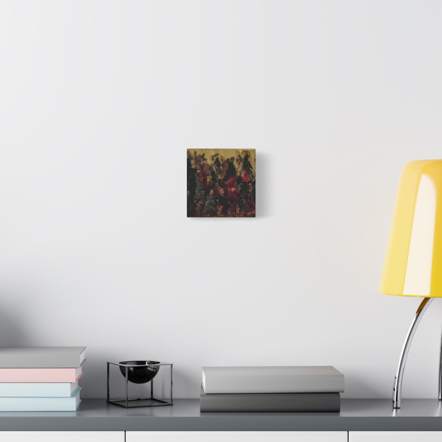 Autumn Forest Nightscape Matte Canvas Print — Stretched 1.25"