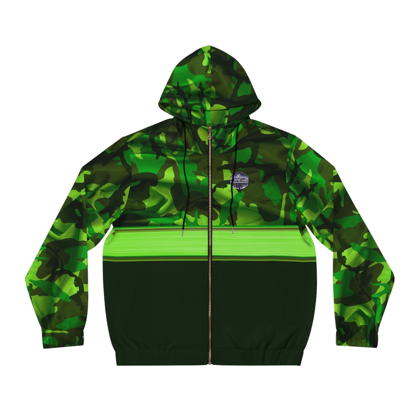 Full-Zip Hoodie bright camo