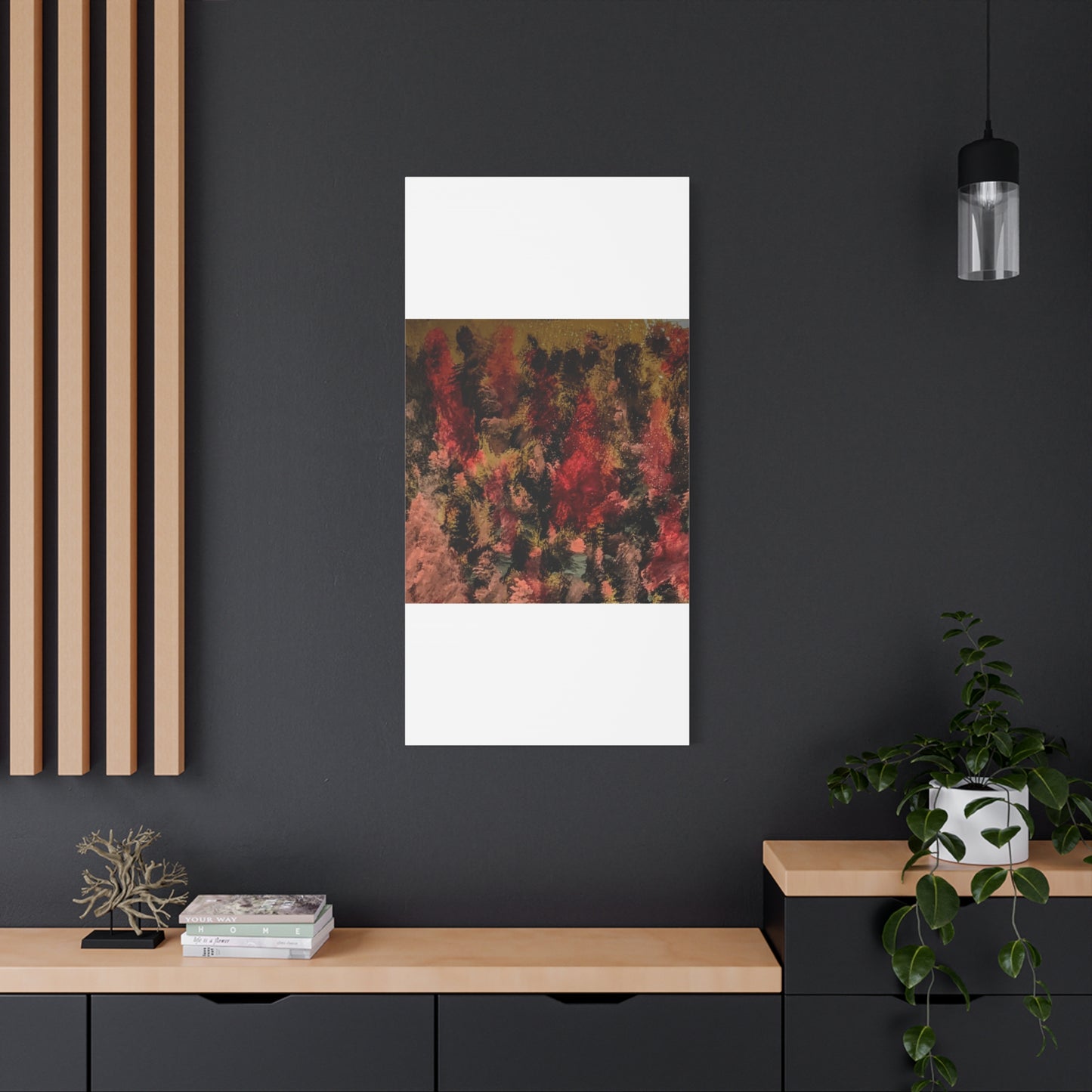 Autumn Forest Abstract Canvas