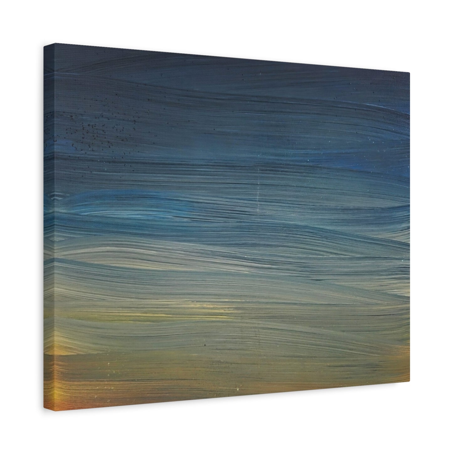 Abstract Coastal Sunset Canvas Print — Matte Stretched Wall Art