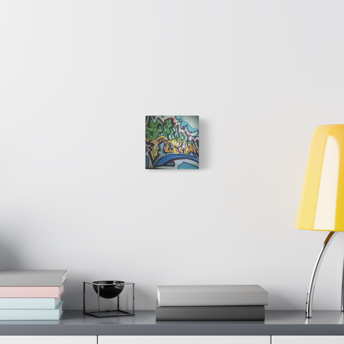 Graffiti Street Art Canvas Print — Urban Colorful Wall Decor