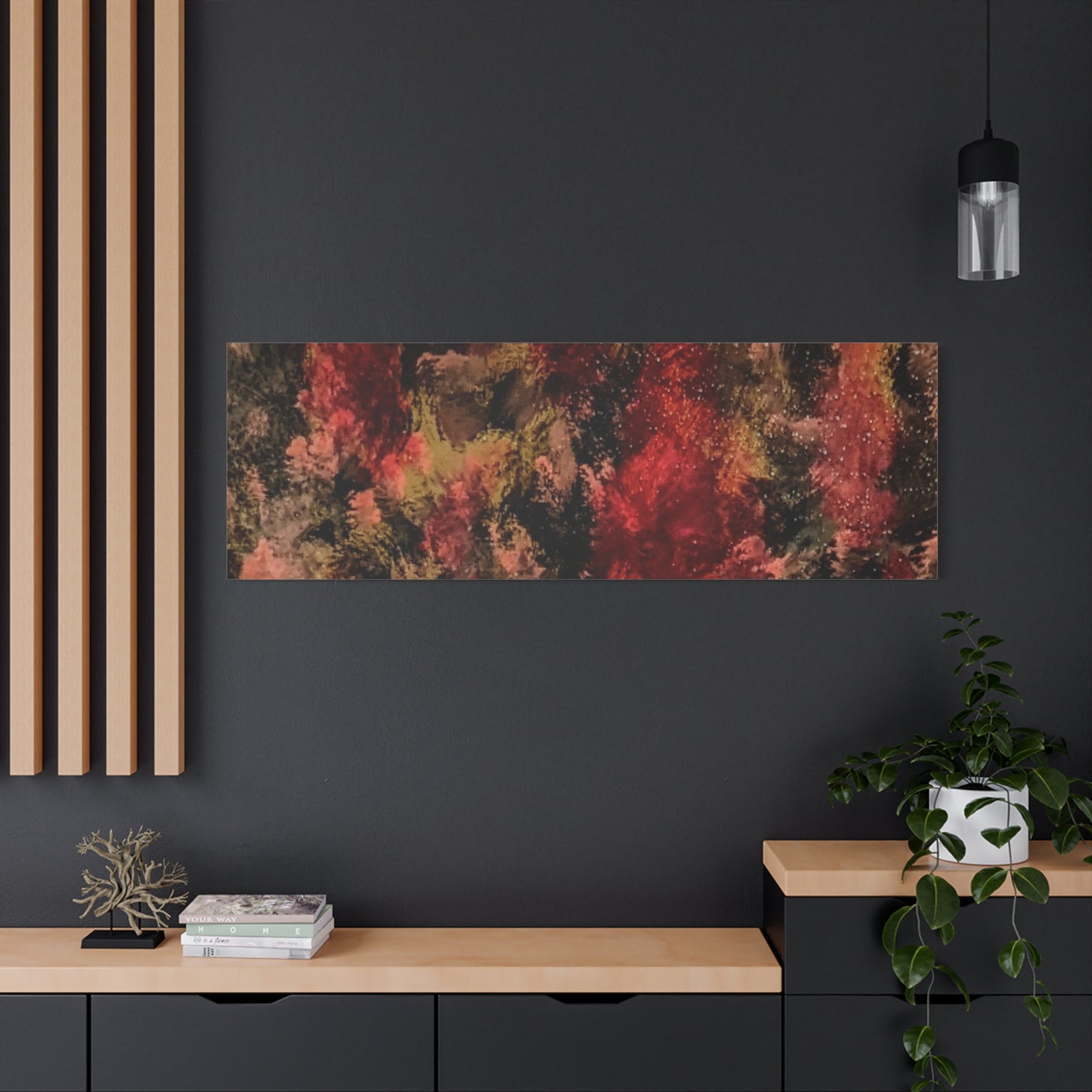 Autumn Forest Abstract Canvas