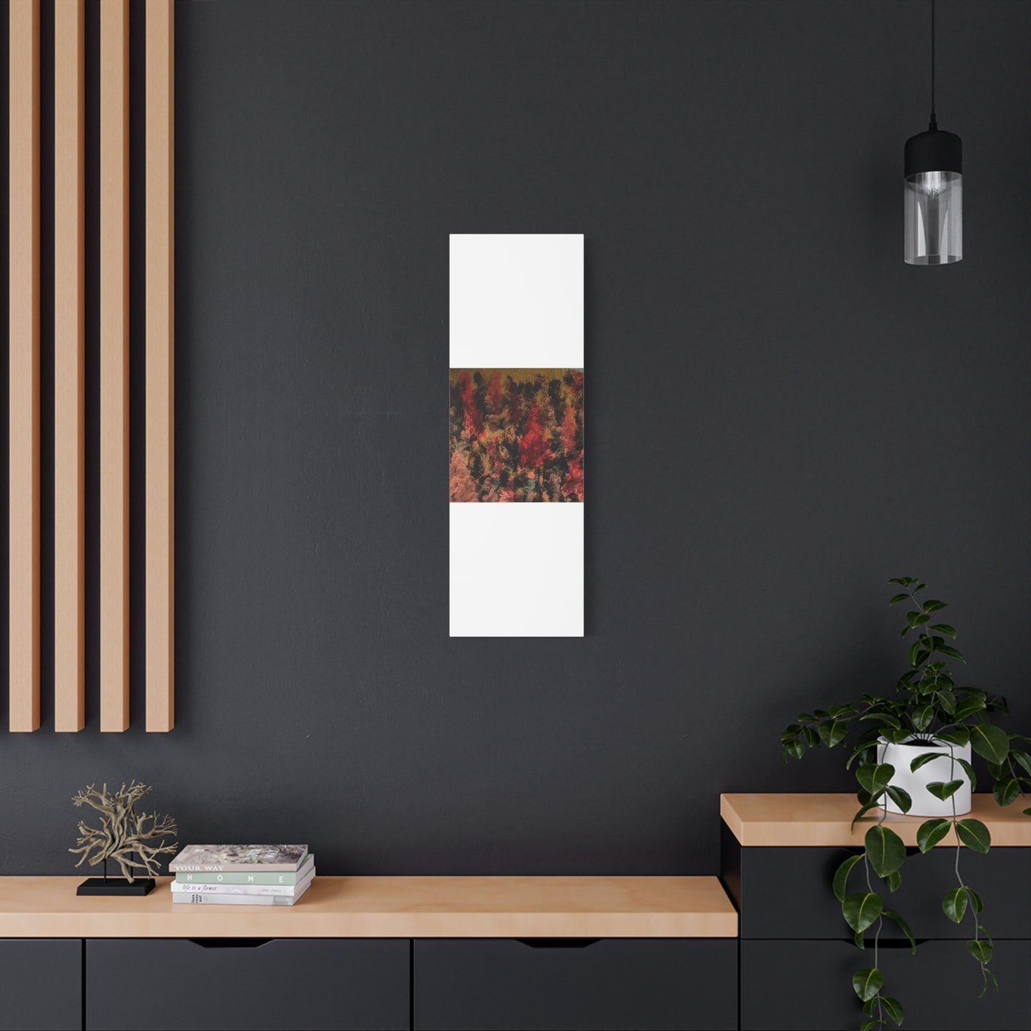 Autumn Forest Abstract Canvas