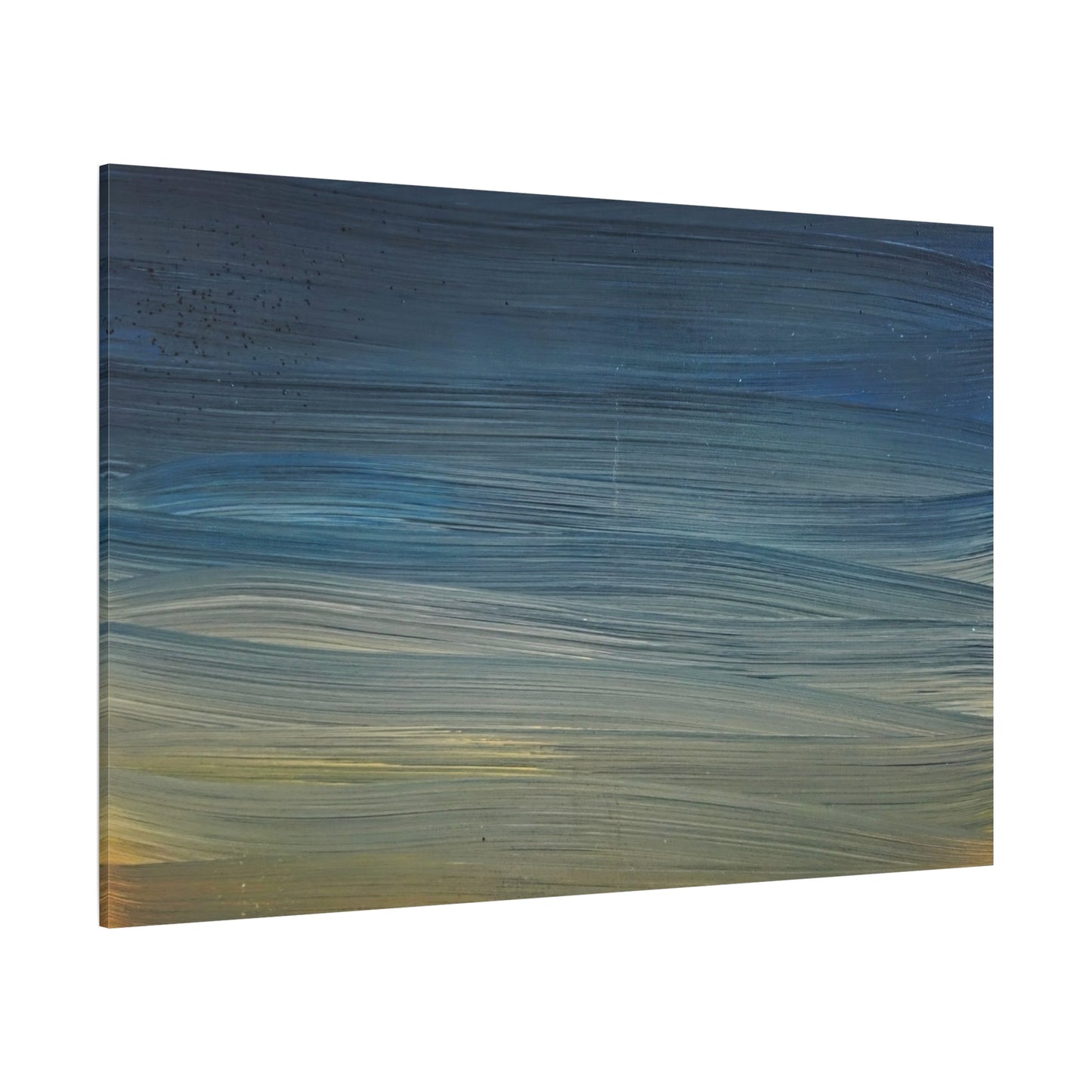 Abstract Coastal Sunset Canvas Print — Matte Stretched Wall Art