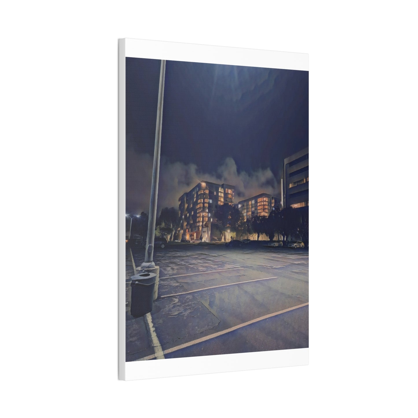 Canvas Art Print - Urban Nightscape Wall Décor