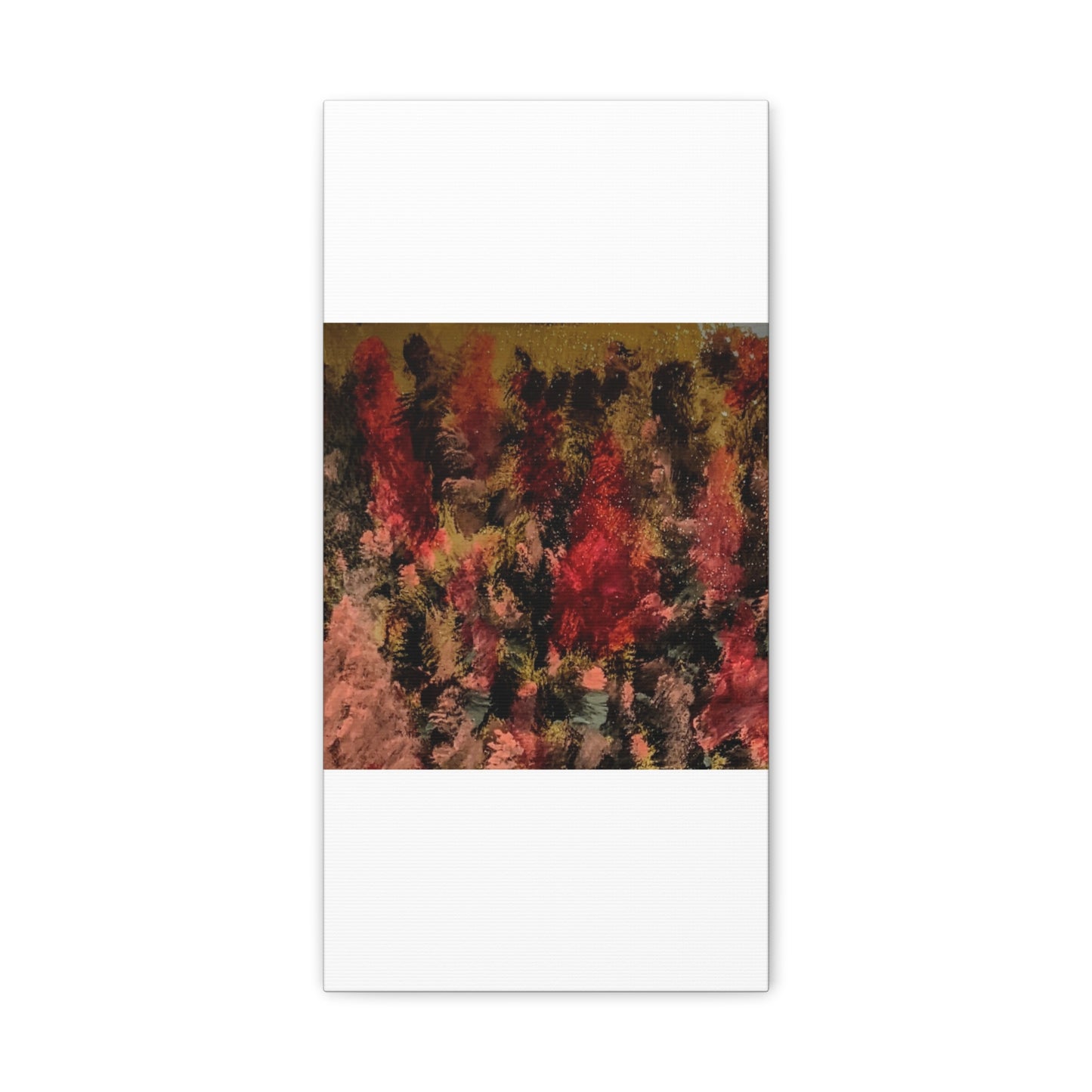 Autumn Forest Abstract Canvas