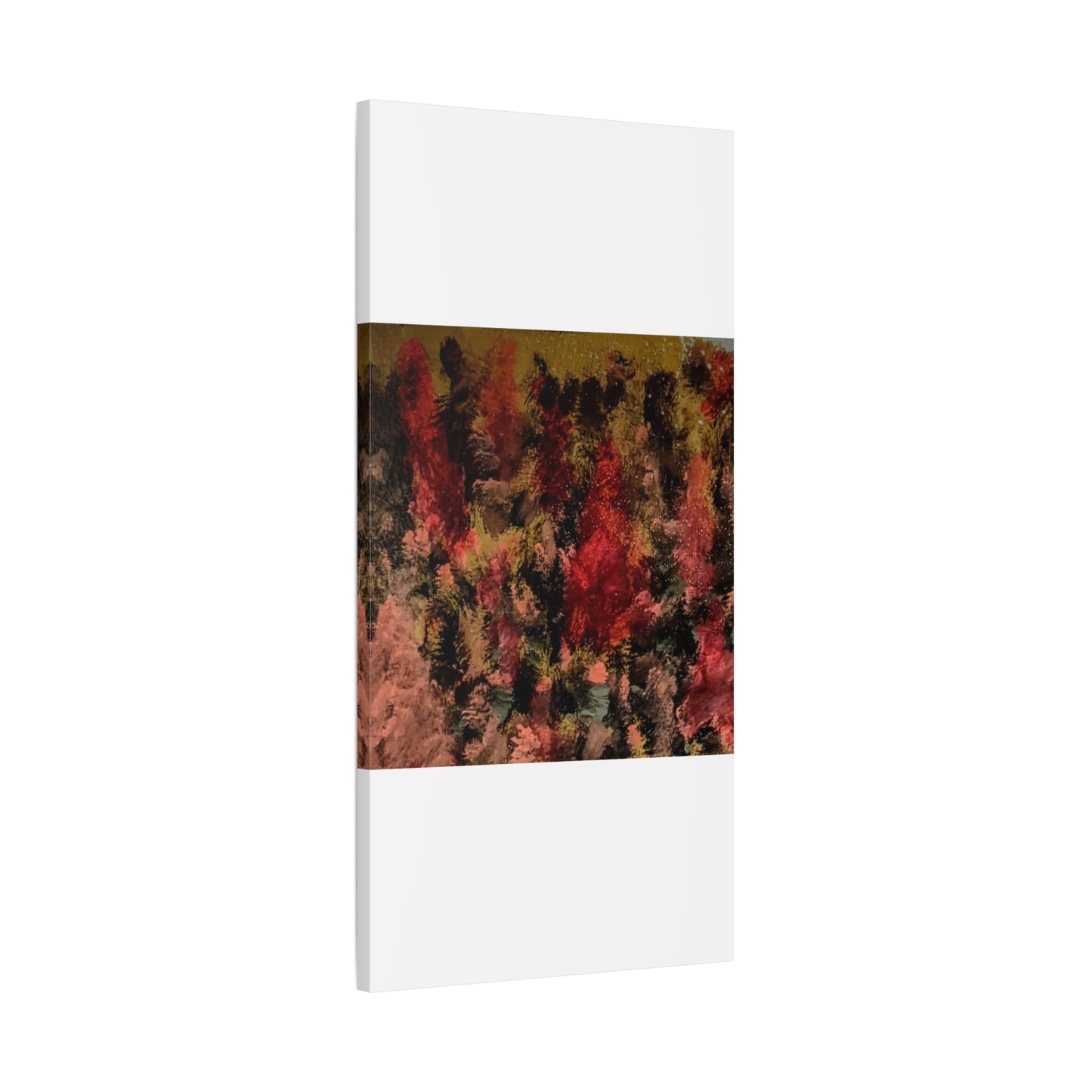 Autumn Forest Abstract Canvas