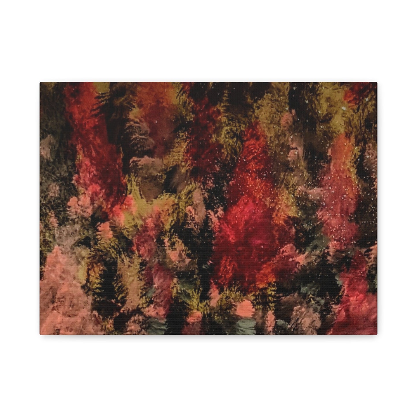 Autumn Forest Abstract Canvas