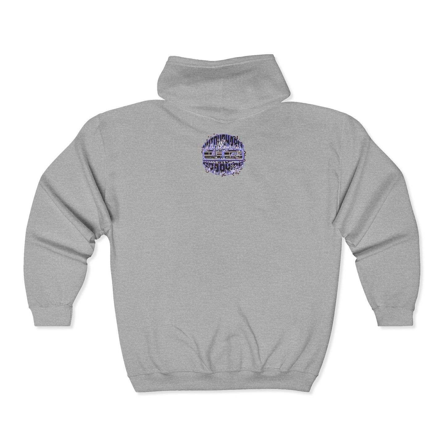 siiick-003 Full Zip Hooded Sweatshirt