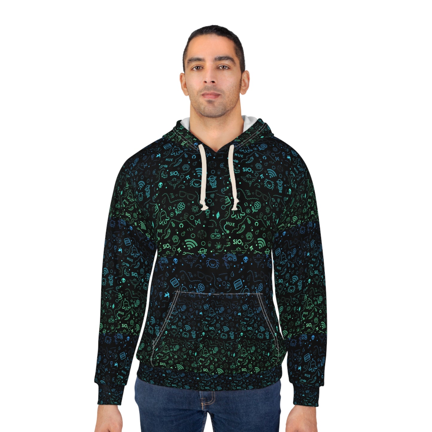 Vibes  Hoodie  AOP