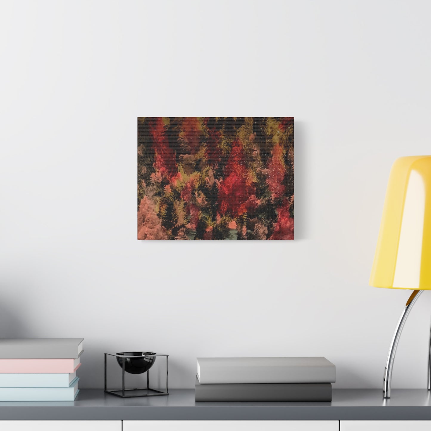 Autumn Forest Abstract Canvas