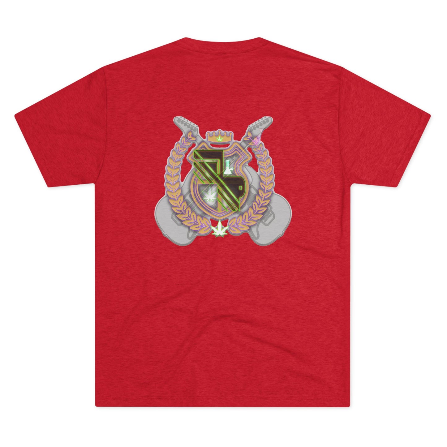 Heraldic Crest T‑Shirt — Vintage Shield Emblem Tee