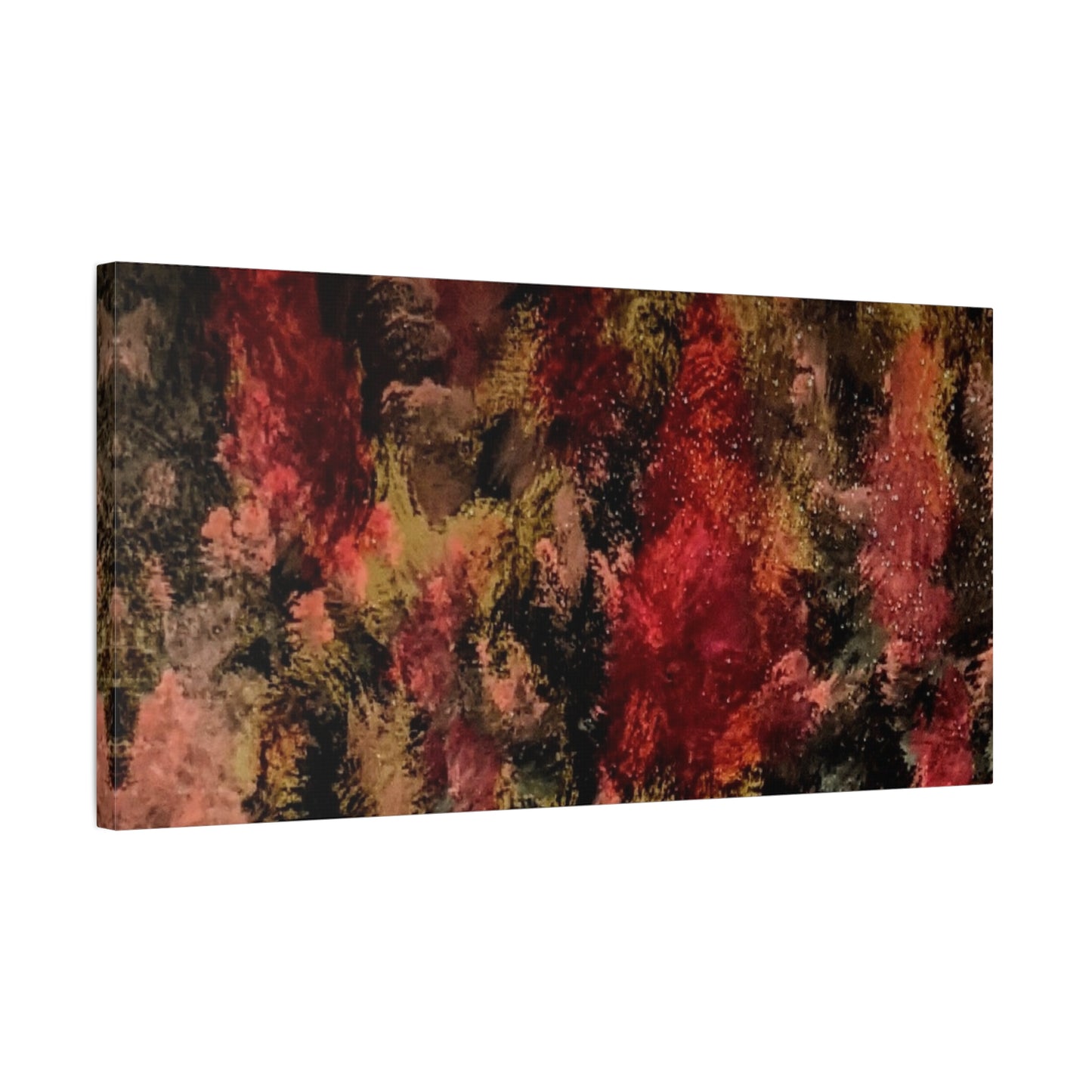 Autumn Forest Abstract Canvas