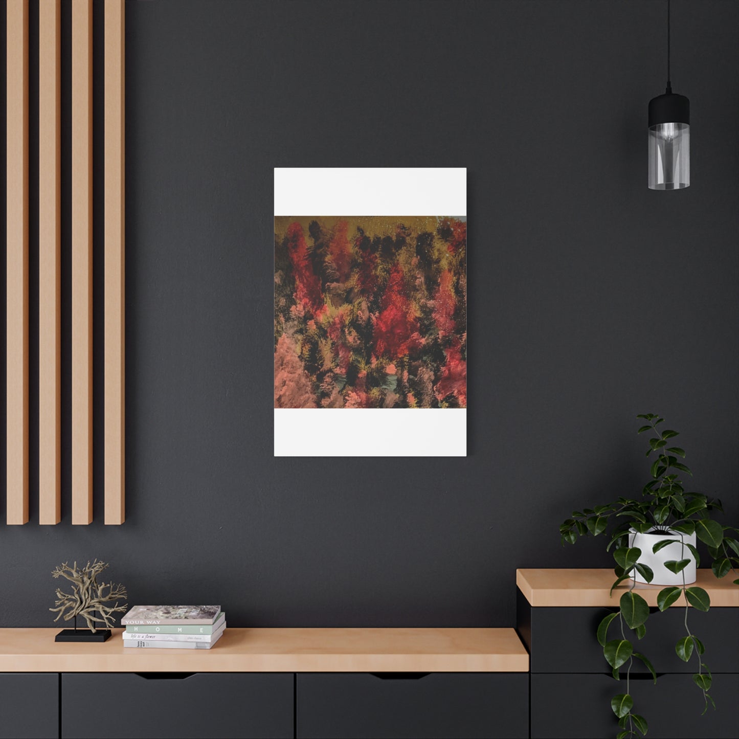 Autumn Forest Abstract Canvas