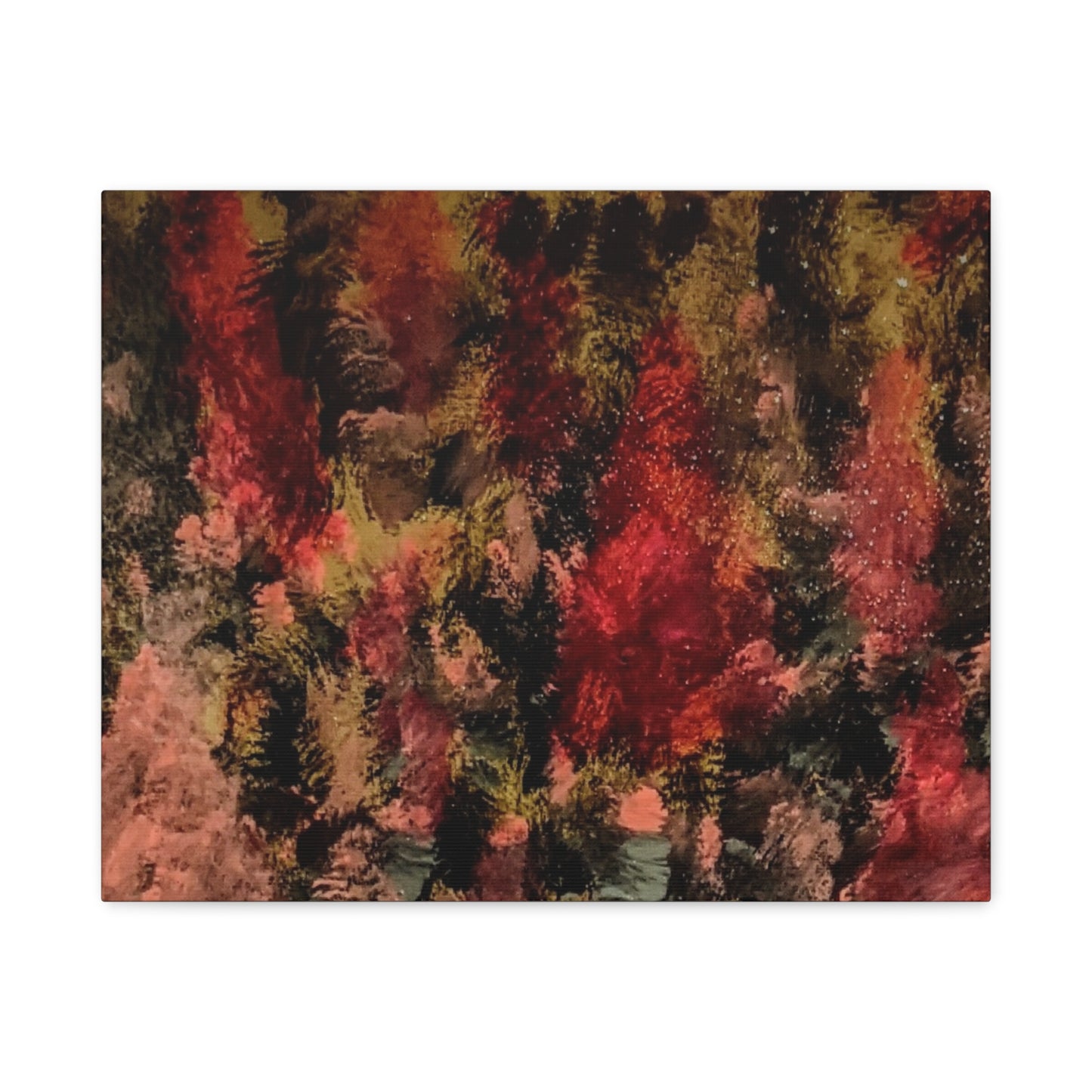 Autumn Forest Abstract Canvas