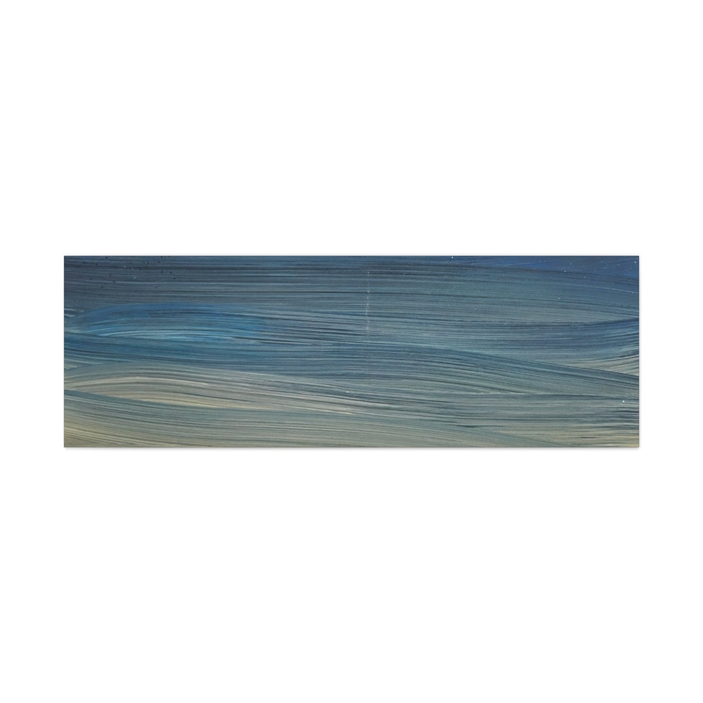 Abstract Coastal Sunset Canvas Print — Matte Stretched Wall Art