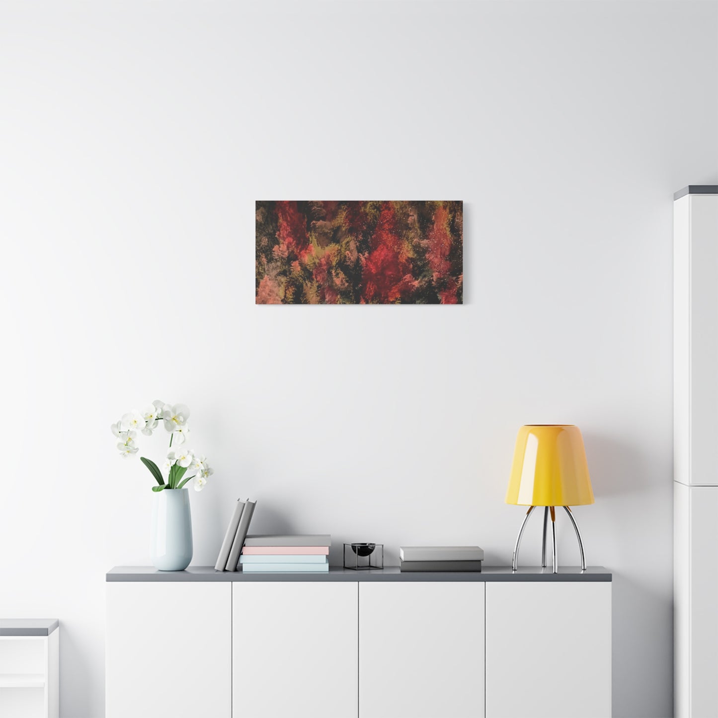 Autumn Forest Abstract Canvas