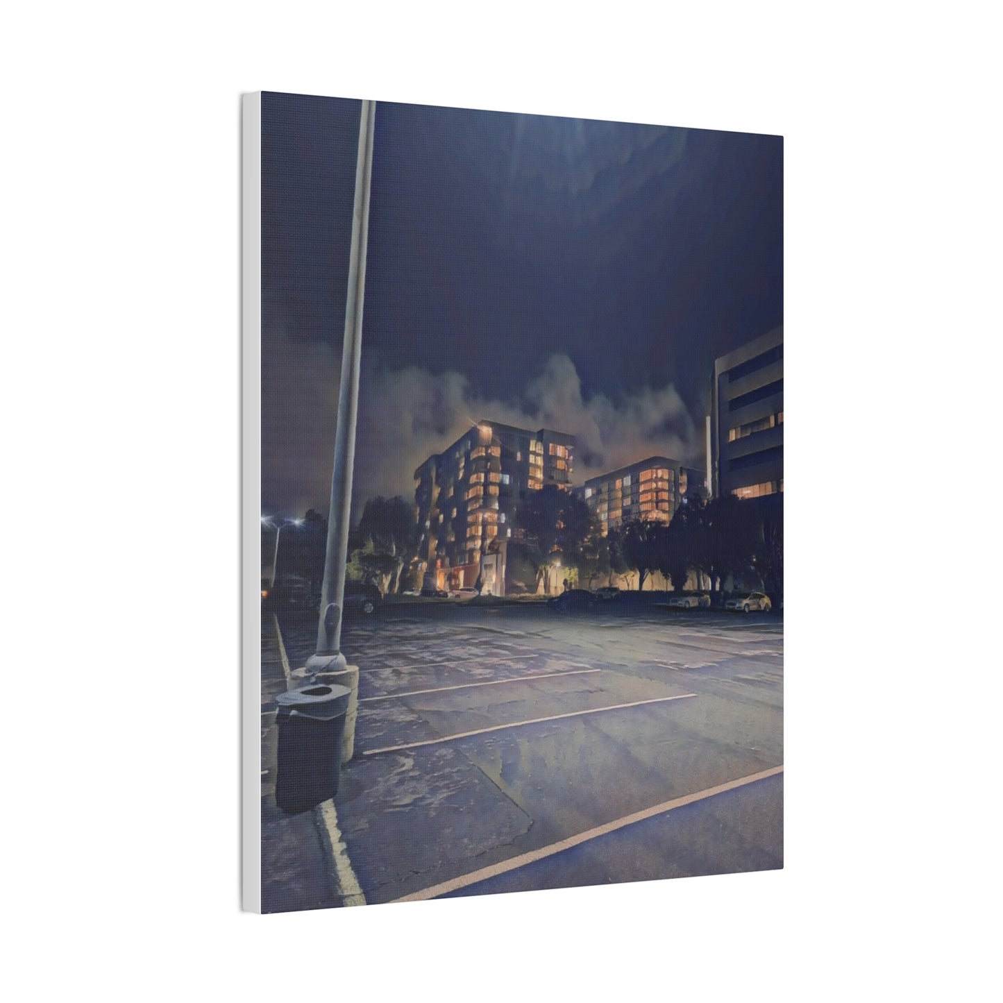 Canvas Art Print - Urban Nightscape Wall Décor