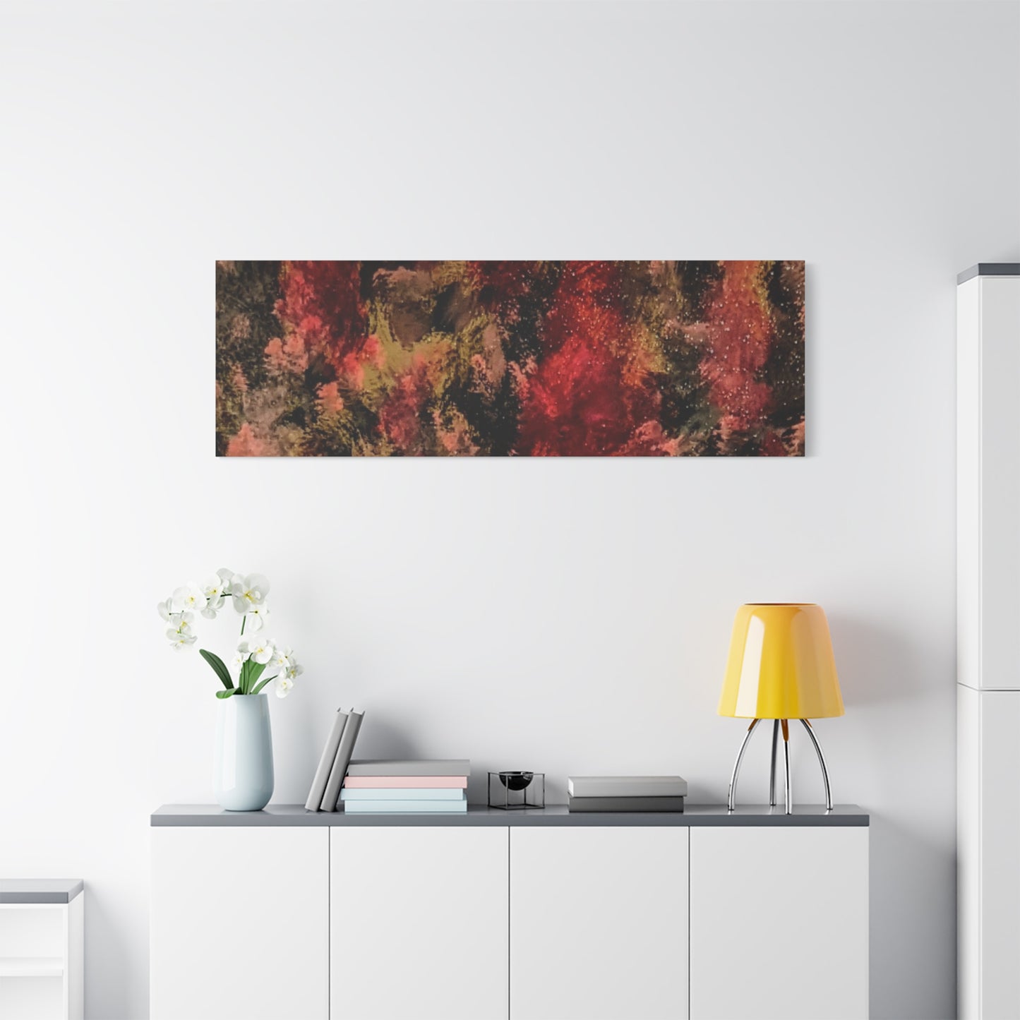 Autumn Forest Abstract Canvas