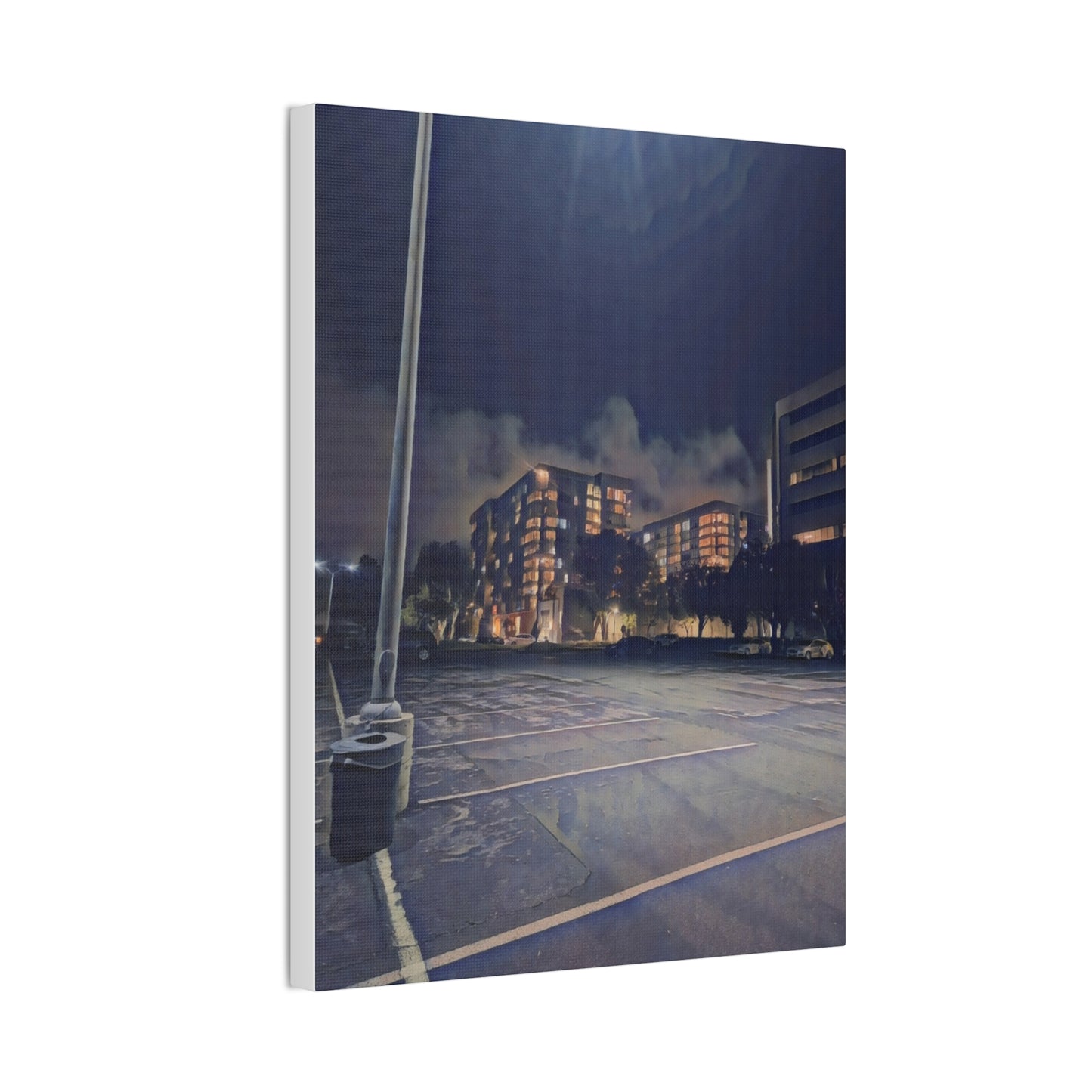 Canvas Art Print - Urban Nightscape Wall Décor