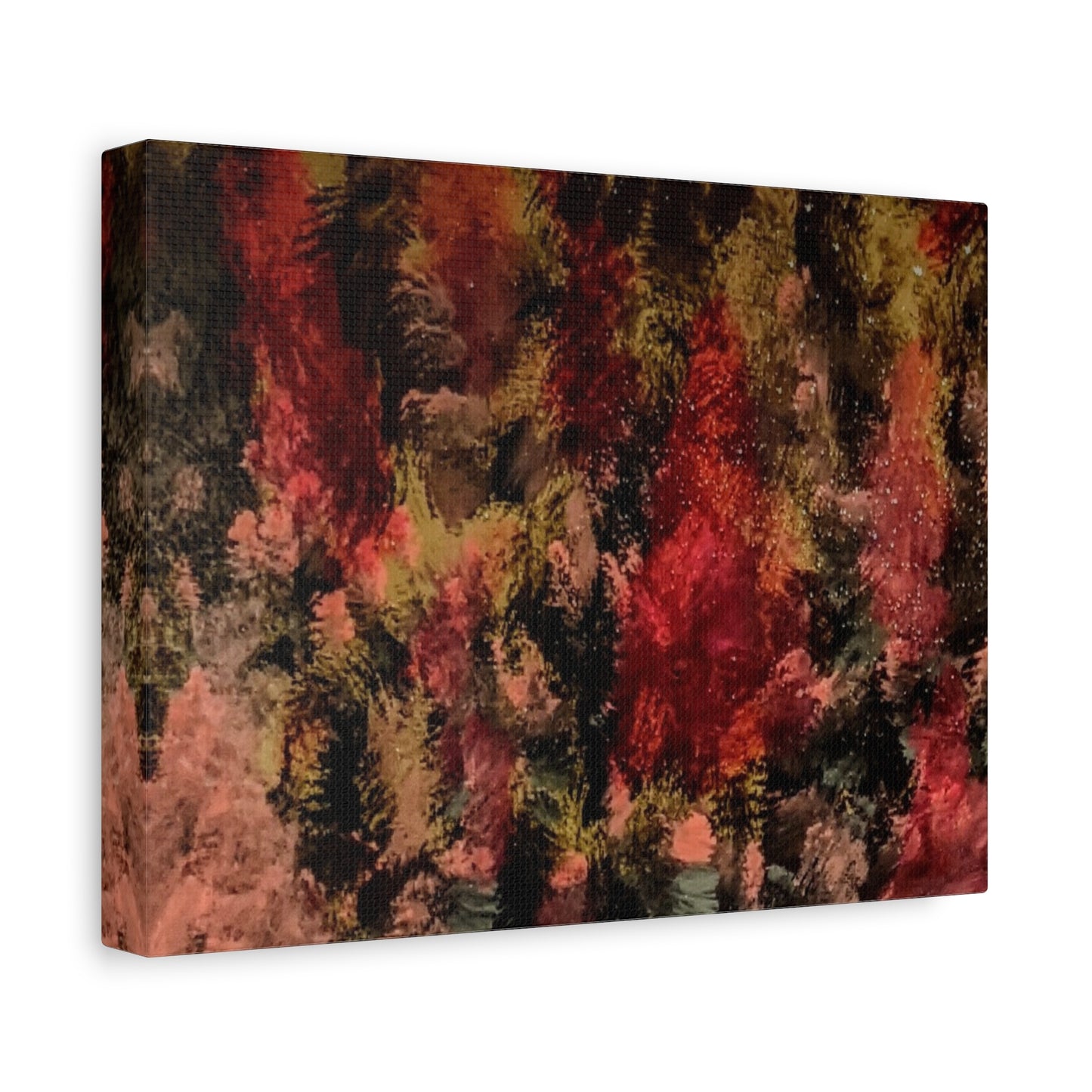 Autumn Forest Abstract Canvas