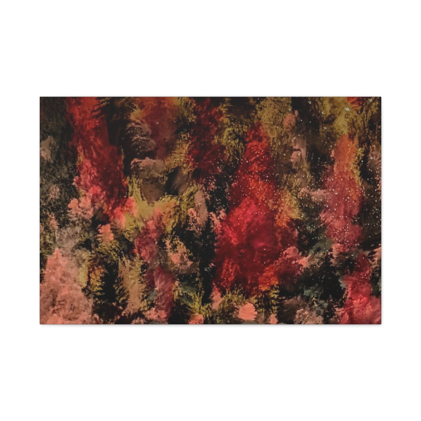 Autumn Forest Abstract Canvas