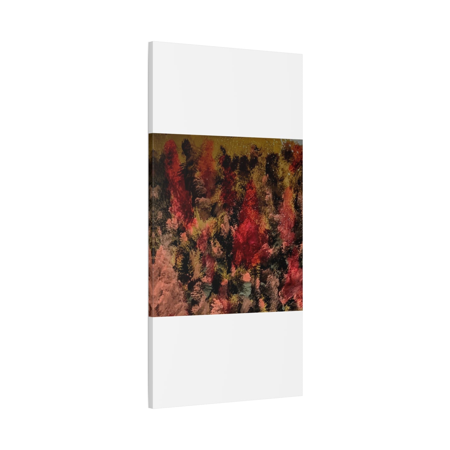 Autumn Forest Abstract Canvas