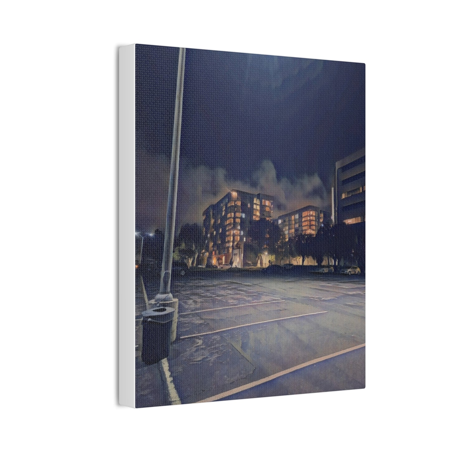 Canvas Art Print - Urban Nightscape Wall Décor