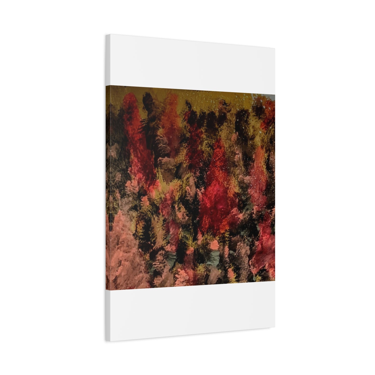 Autumn Forest Abstract Canvas