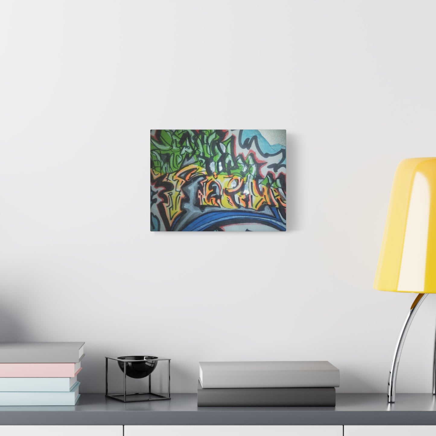 Graffiti Street Art Canvas Print — Urban Colorful Wall Decor