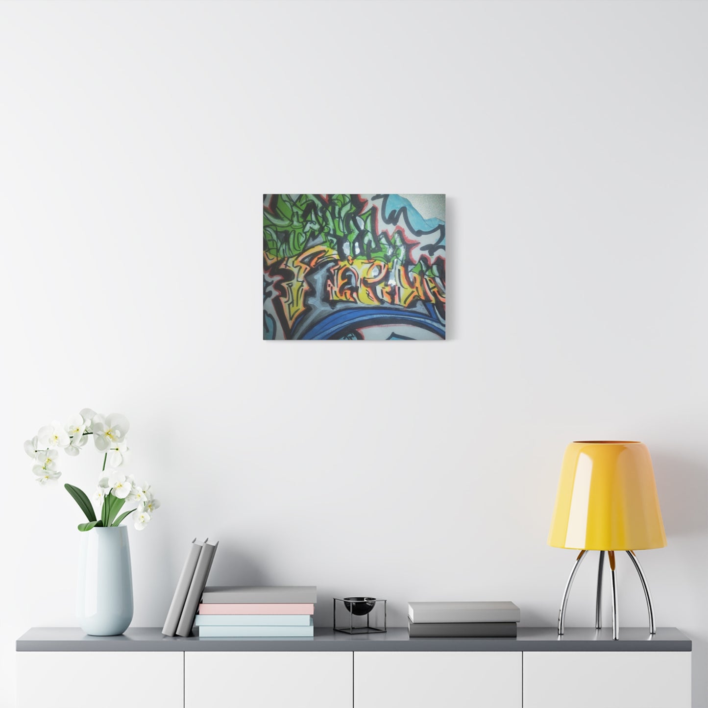 Graffiti Street Art Canvas Print — Urban Colorful Wall Decor