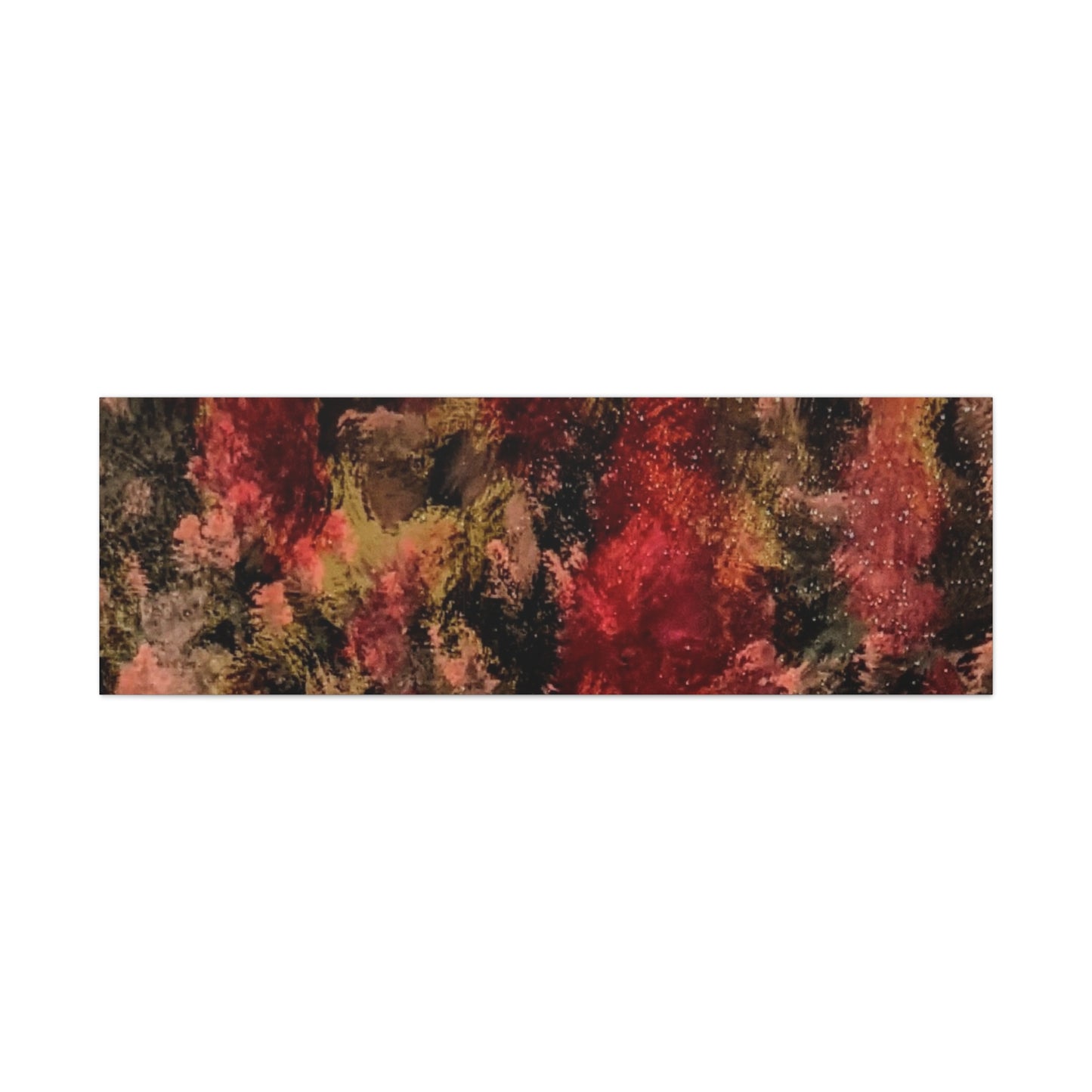 Autumn Forest Abstract Canvas