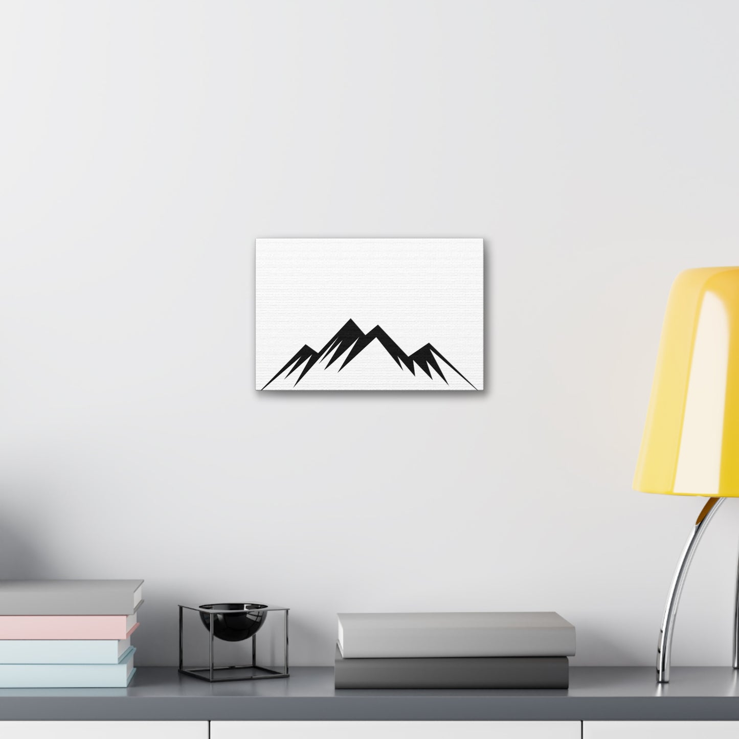 mountains004 - Minimalist Mountain Canvas Art