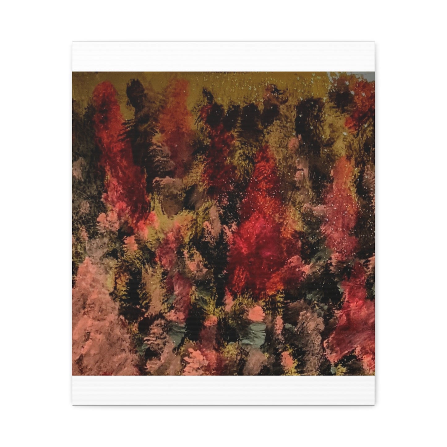 Autumn Forest Abstract Canvas