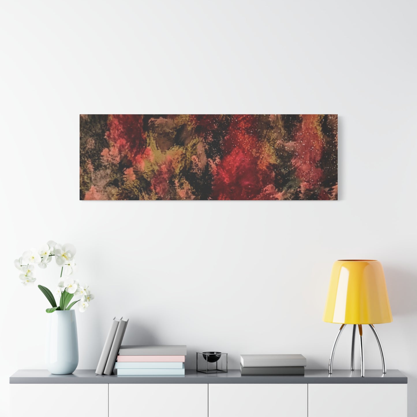 Autumn Forest Abstract Canvas