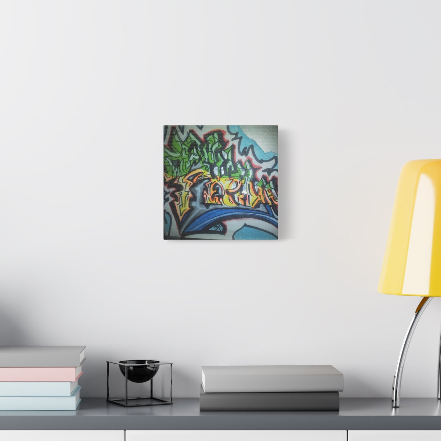 Graffiti Street Art Canvas Print — Urban Colorful Wall Decor