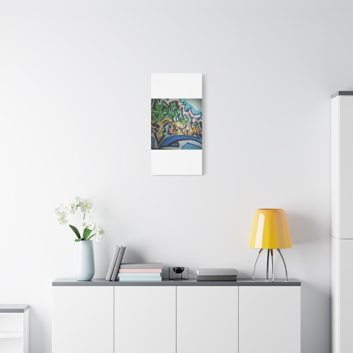Graffiti Street Art Canvas Print — Urban Colorful Wall Decor