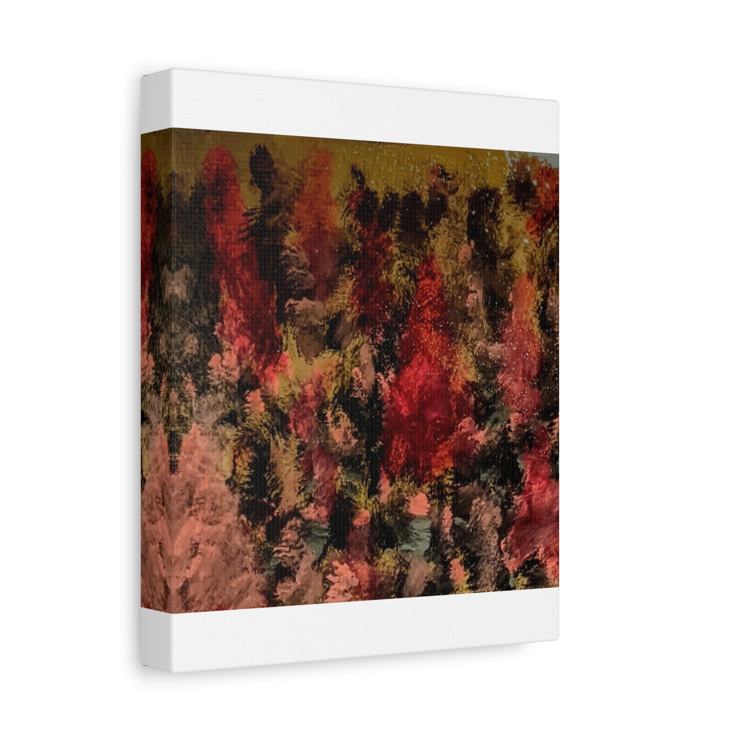 Autumn Forest Abstract Canvas