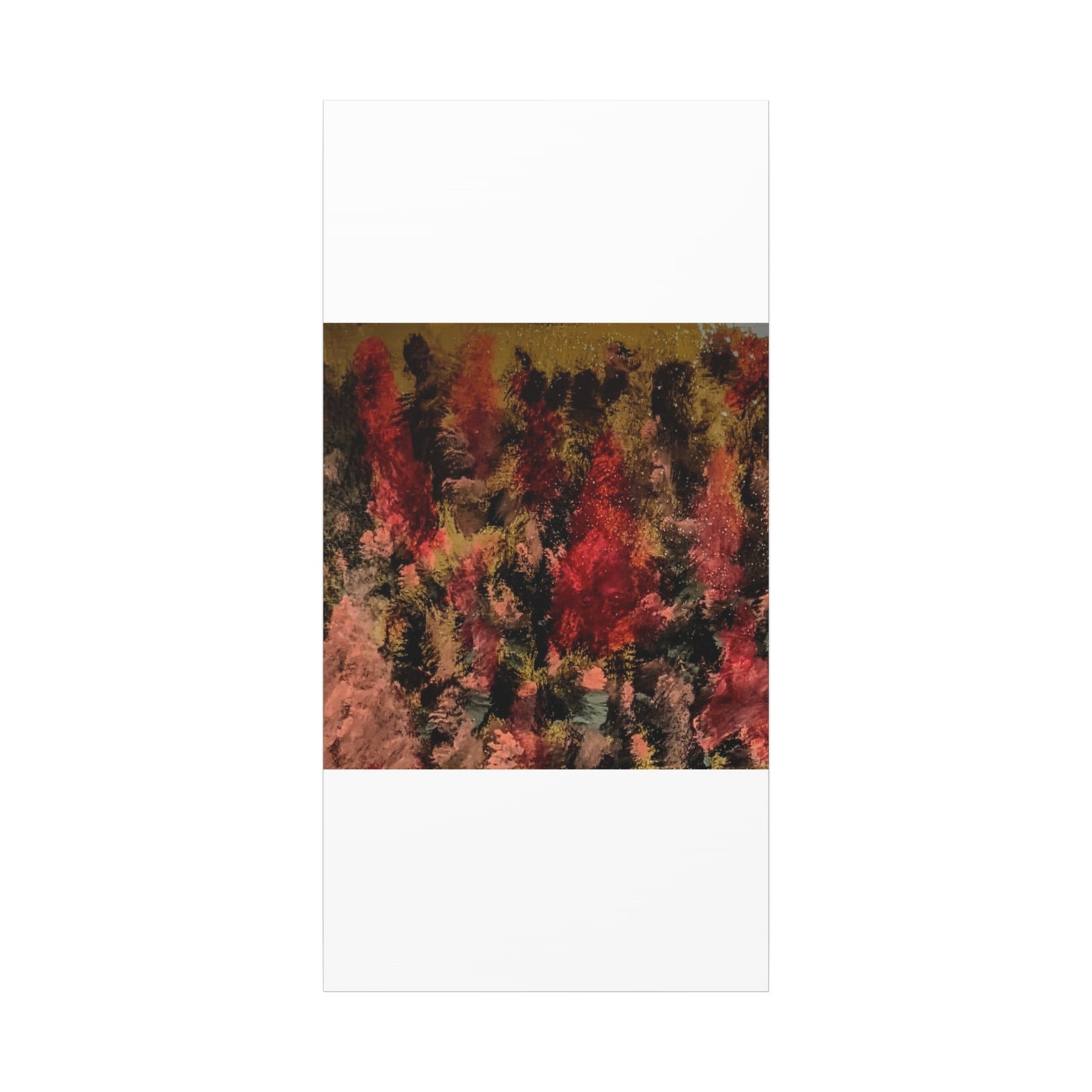Autumn Forest Abstract Canvas