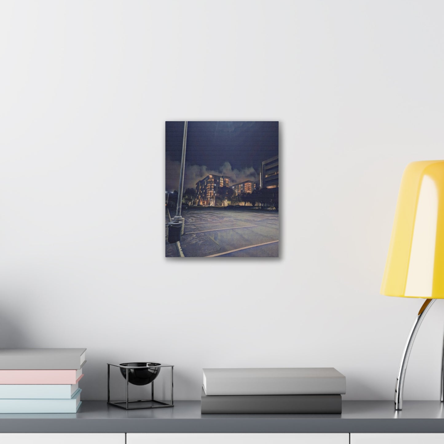 Canvas Art Print - Urban Nightscape Wall Décor