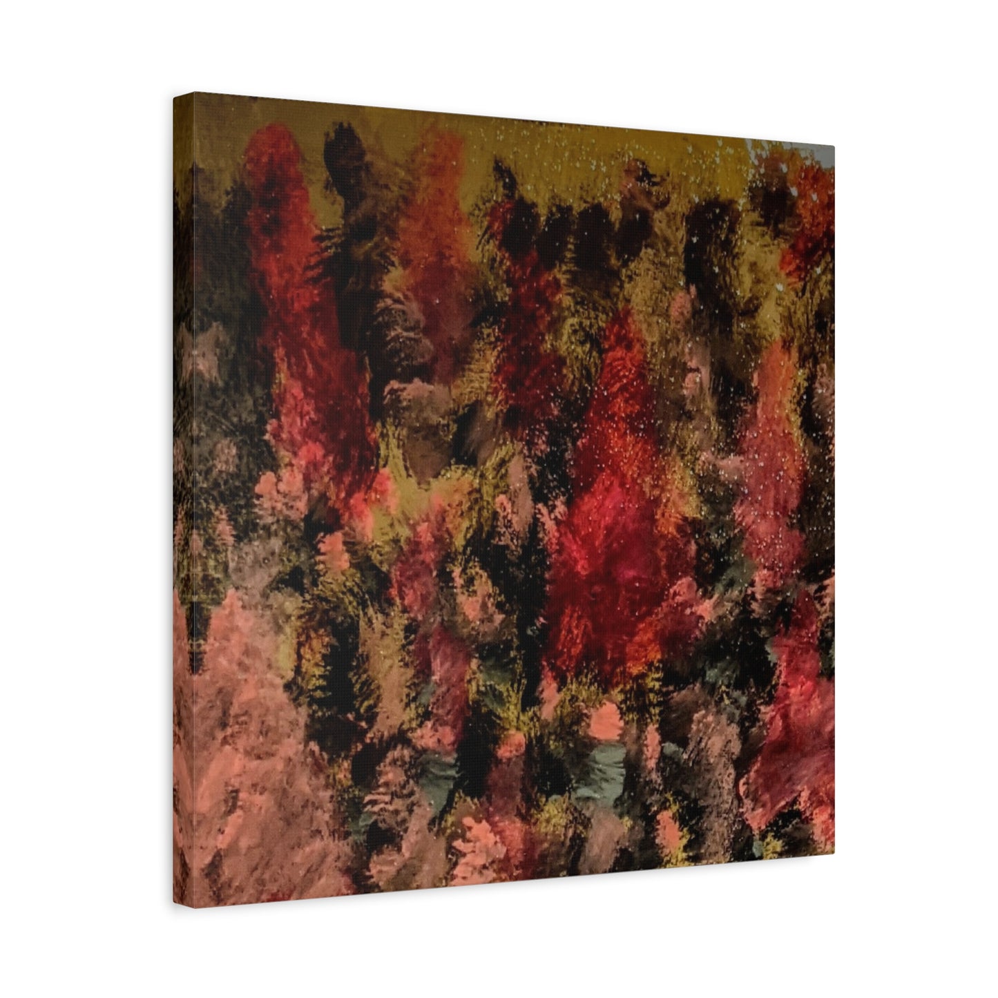 Autumn Forest Abstract Canvas