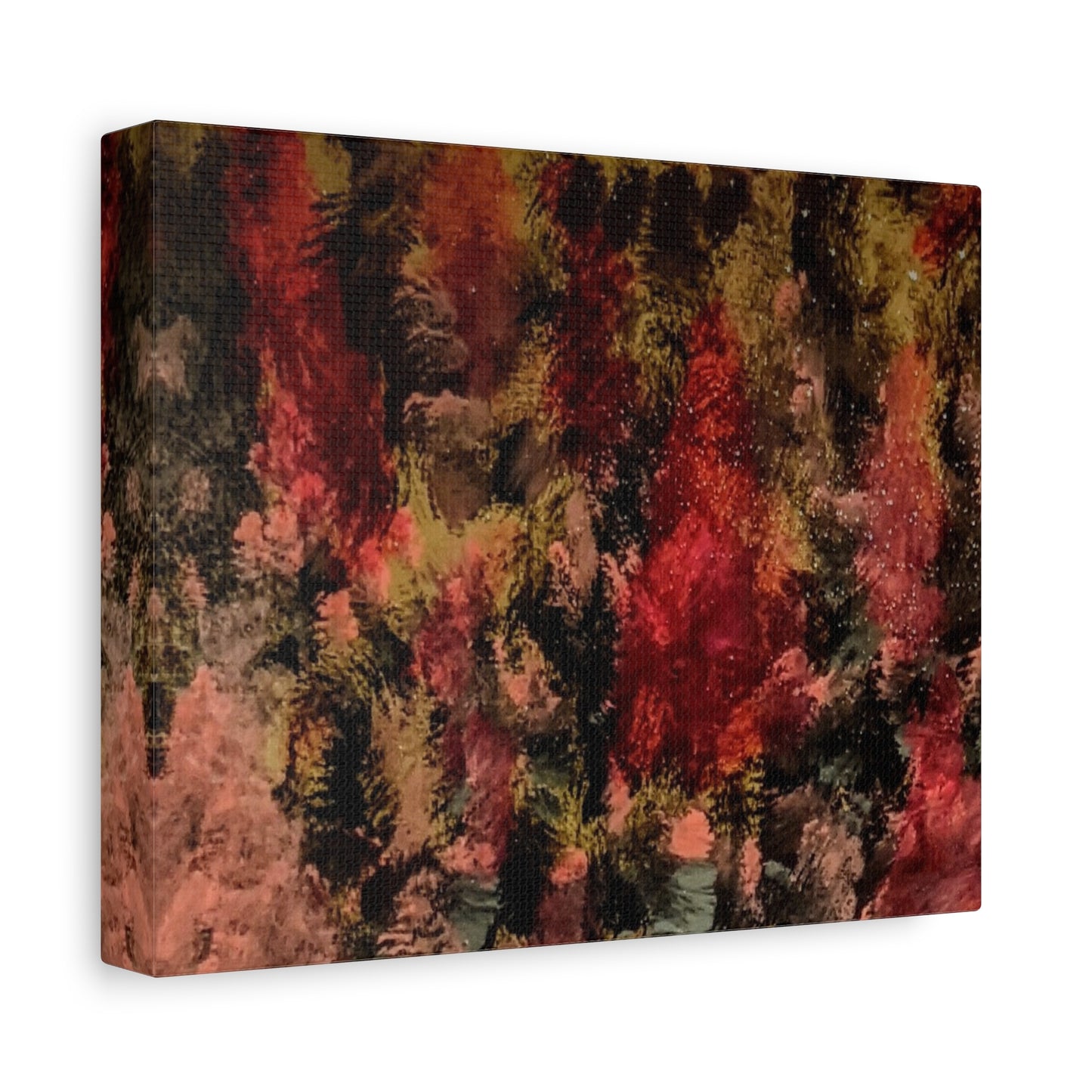 Autumn Forest Abstract Canvas