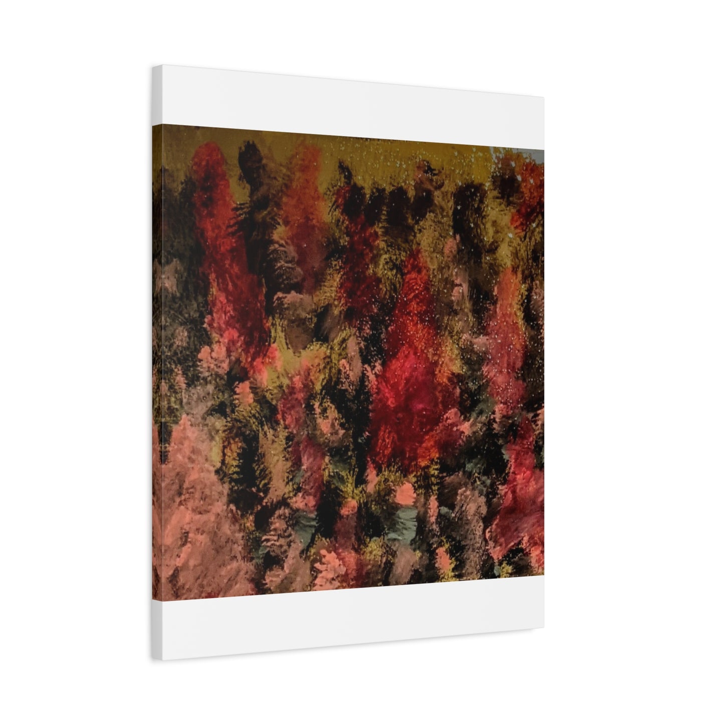 Autumn Forest Abstract Canvas