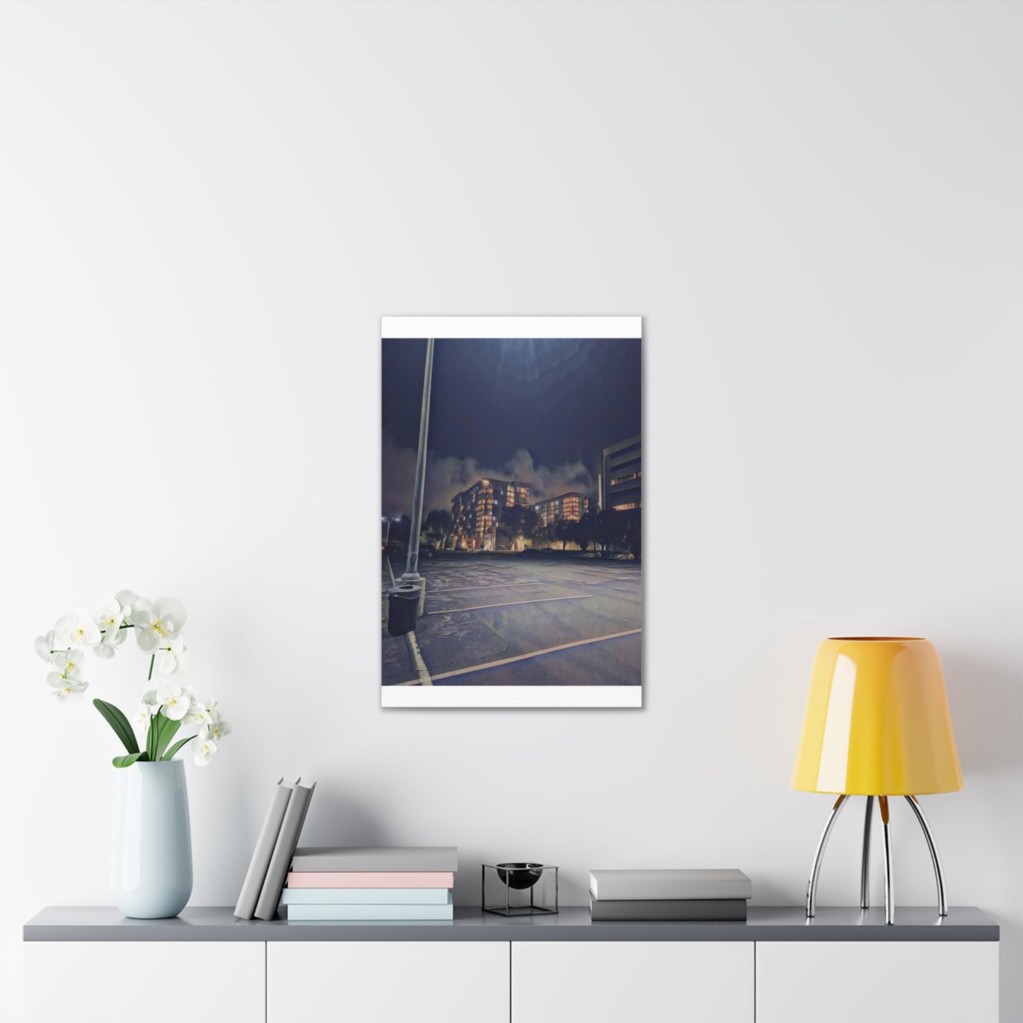Canvas Art Print - Urban Nightscape Wall Décor
