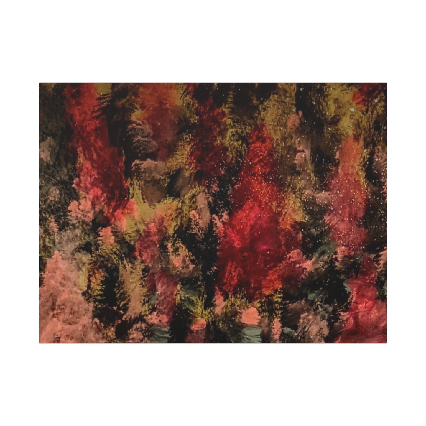 Autumn Forest Abstract Canvas