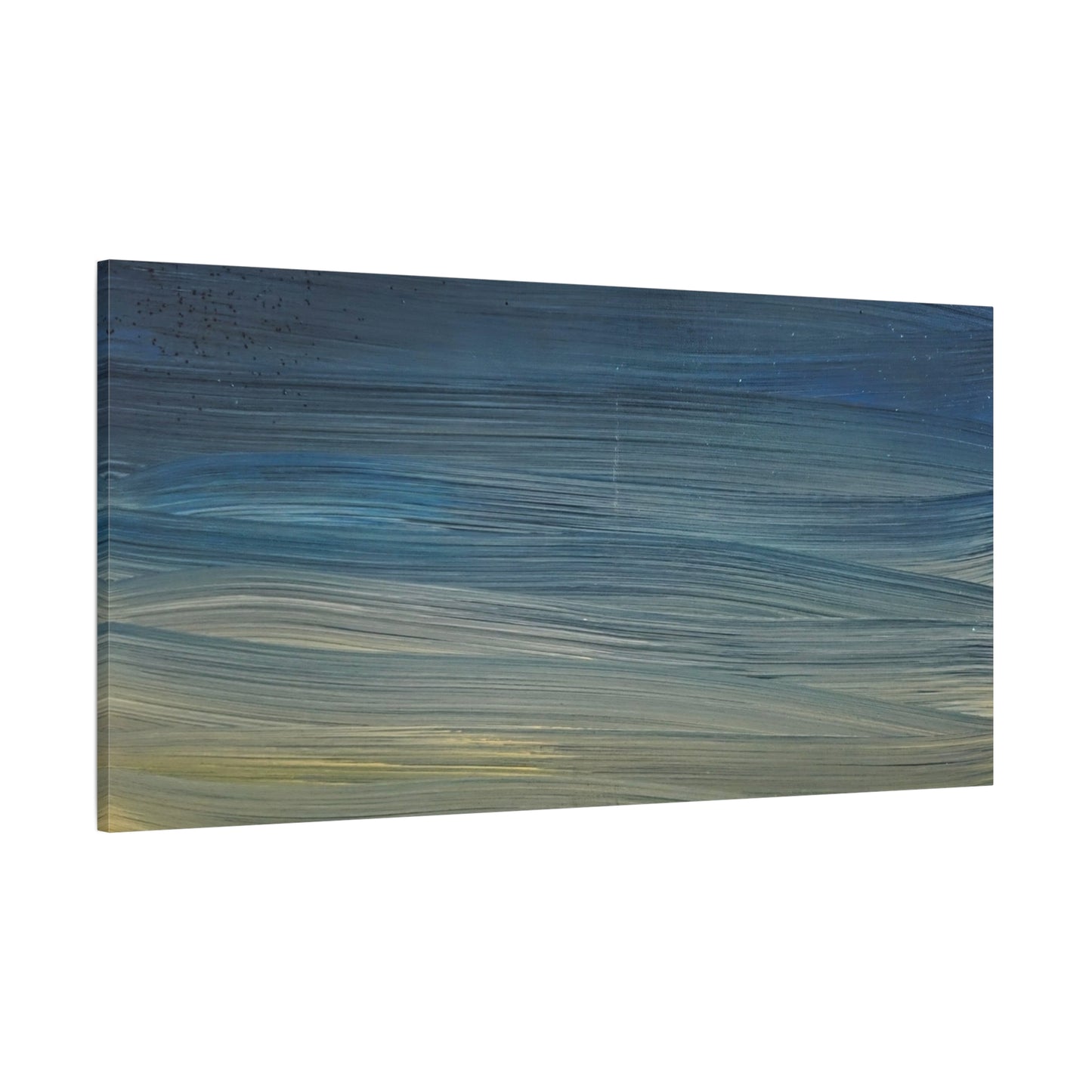 Abstract Coastal Sunset Canvas Print — Matte Stretched Wall Art