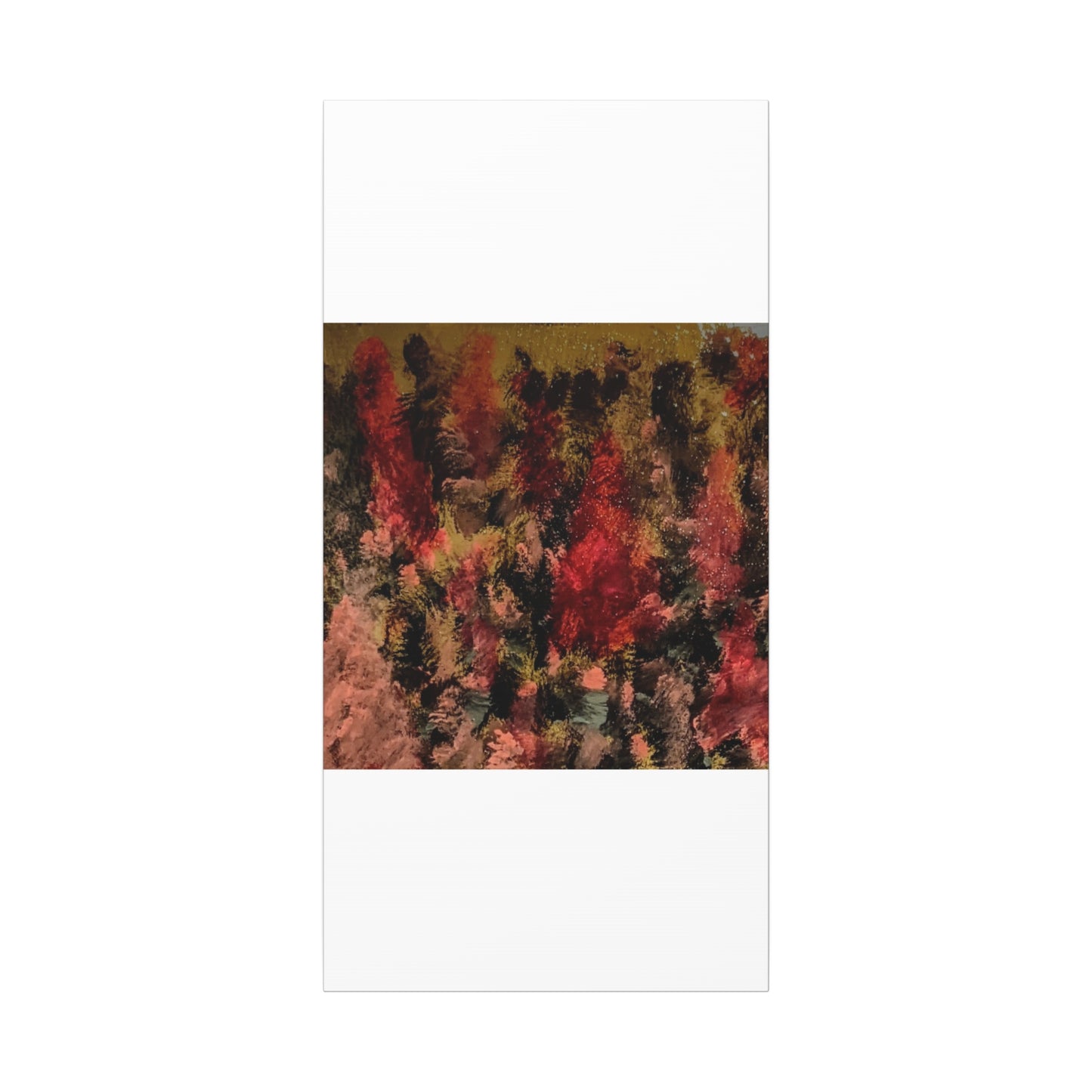 Autumn Forest Abstract Canvas